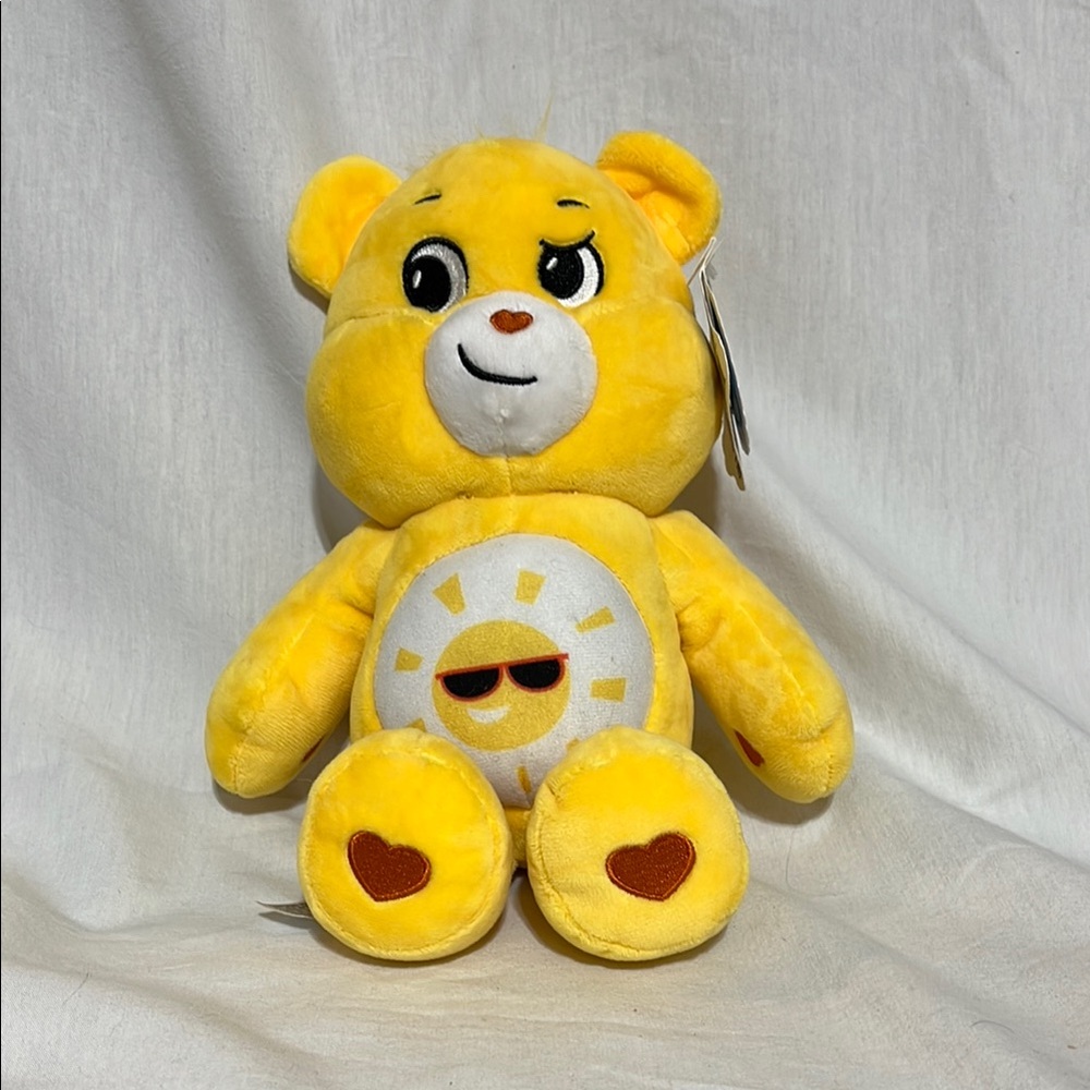 Care Bears 2022 Funshine bear Yellow Plush Bear Toy 
11”